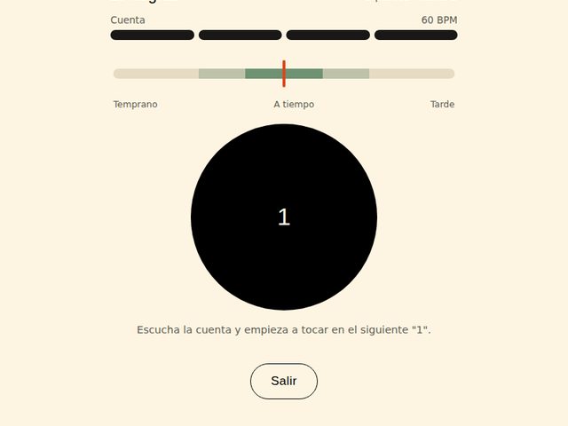 Pulso Perfecto, juego musical